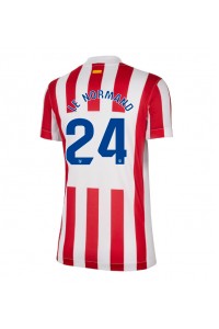 Atletico Madrid Robin Le Normand #24 Fotballdrakt Hjemme Klær Dame 2025-26 Korte ermer
